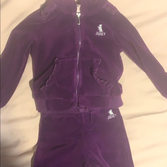 juicy couture toddler sweatsuit